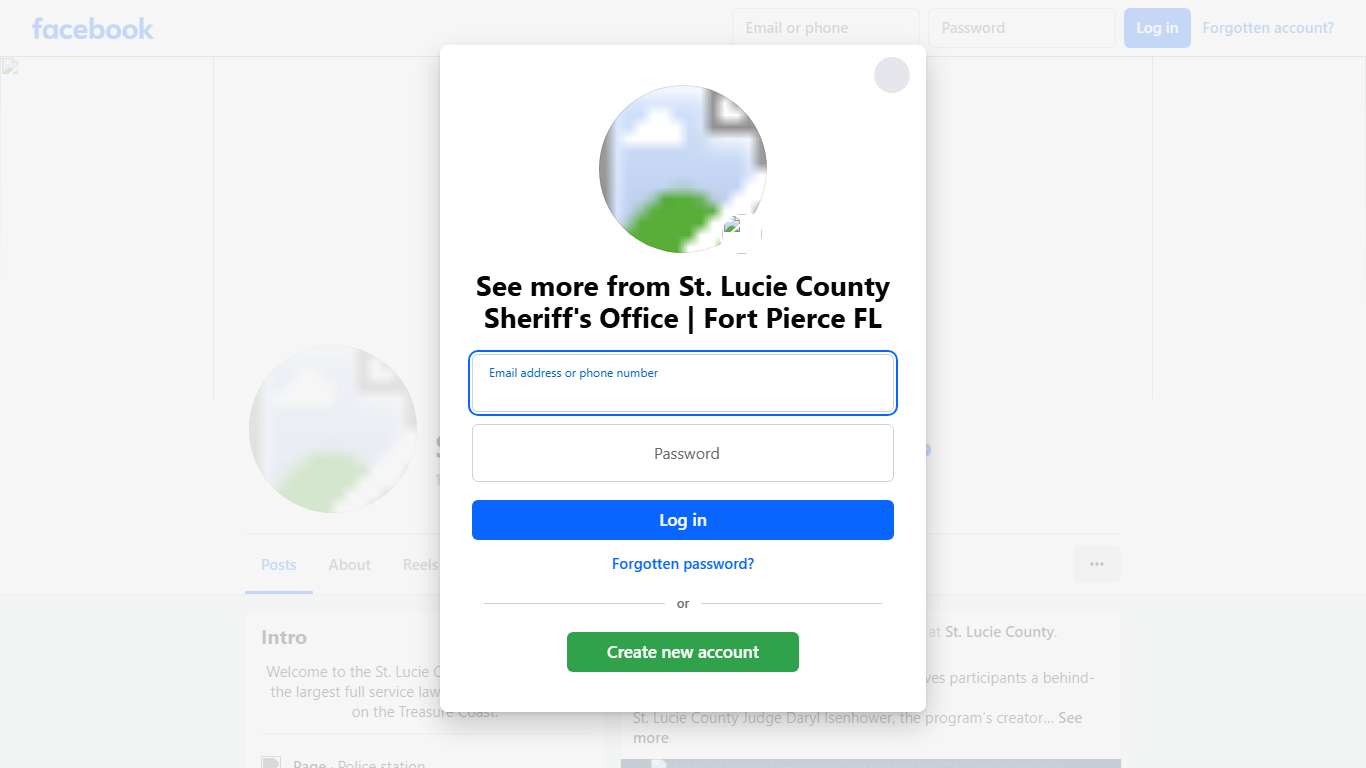 St. Lucie County Sheriff's Office Fort Pierce FL Facebook